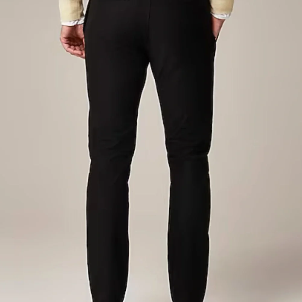 J CREW Black 484 Slim-fit tech pant for Men - Size 30 x‎ 32.